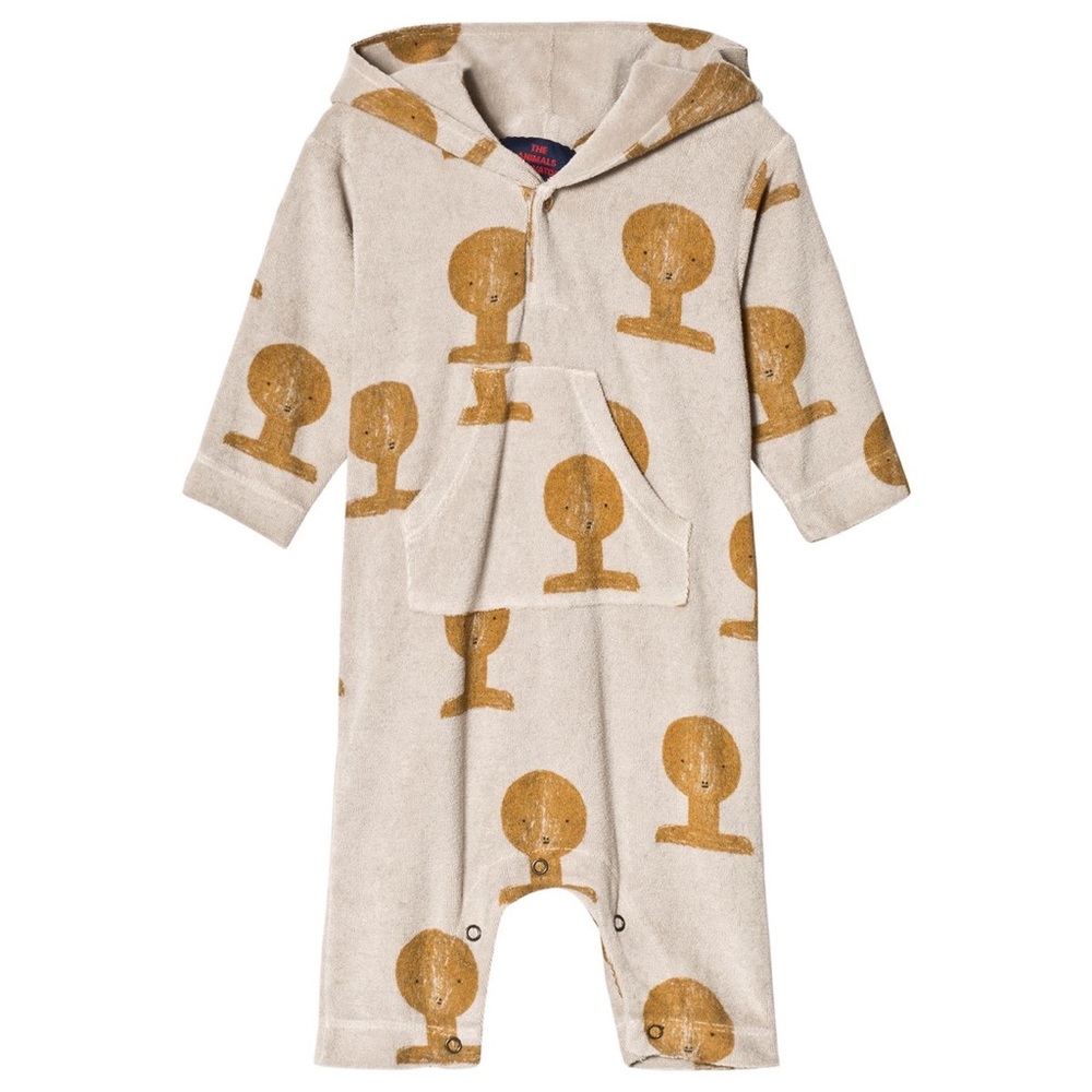 The Animals Observatory Seagull Onesie Beige TAP Bust